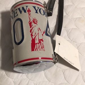 New York license plate bag 1998
